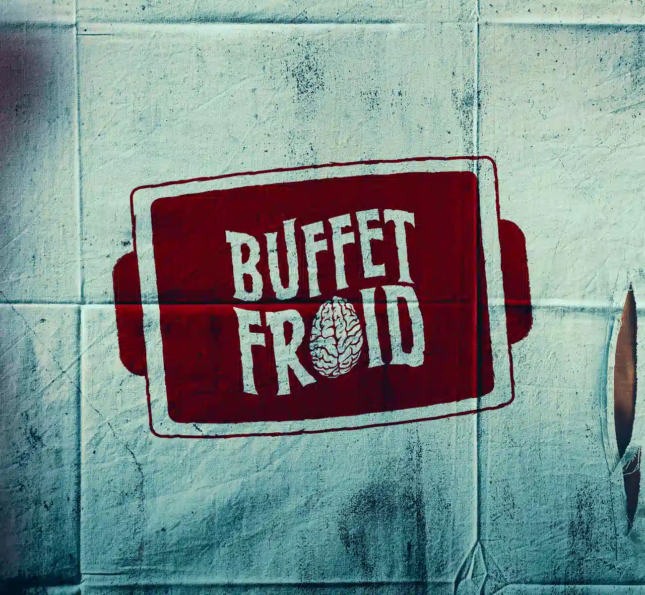 Image couverture style frame identité visuelle émission live Buffet froid Freaks ON page portfolio