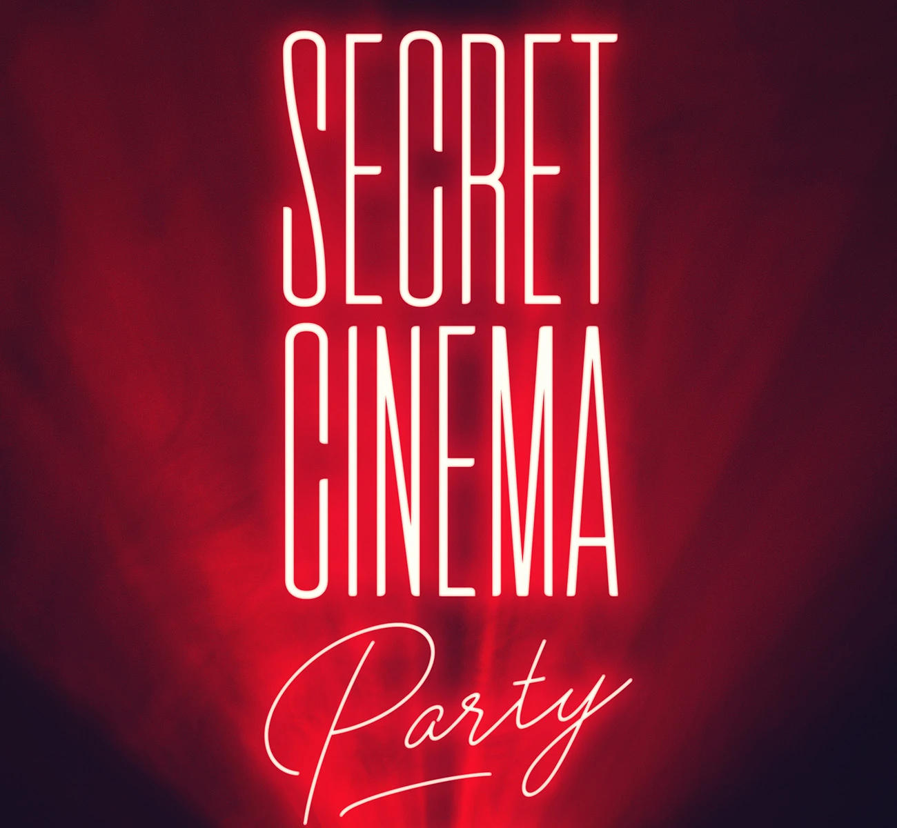 Image couverture projet création identité visuelle Secret Cinema Party page portfolio