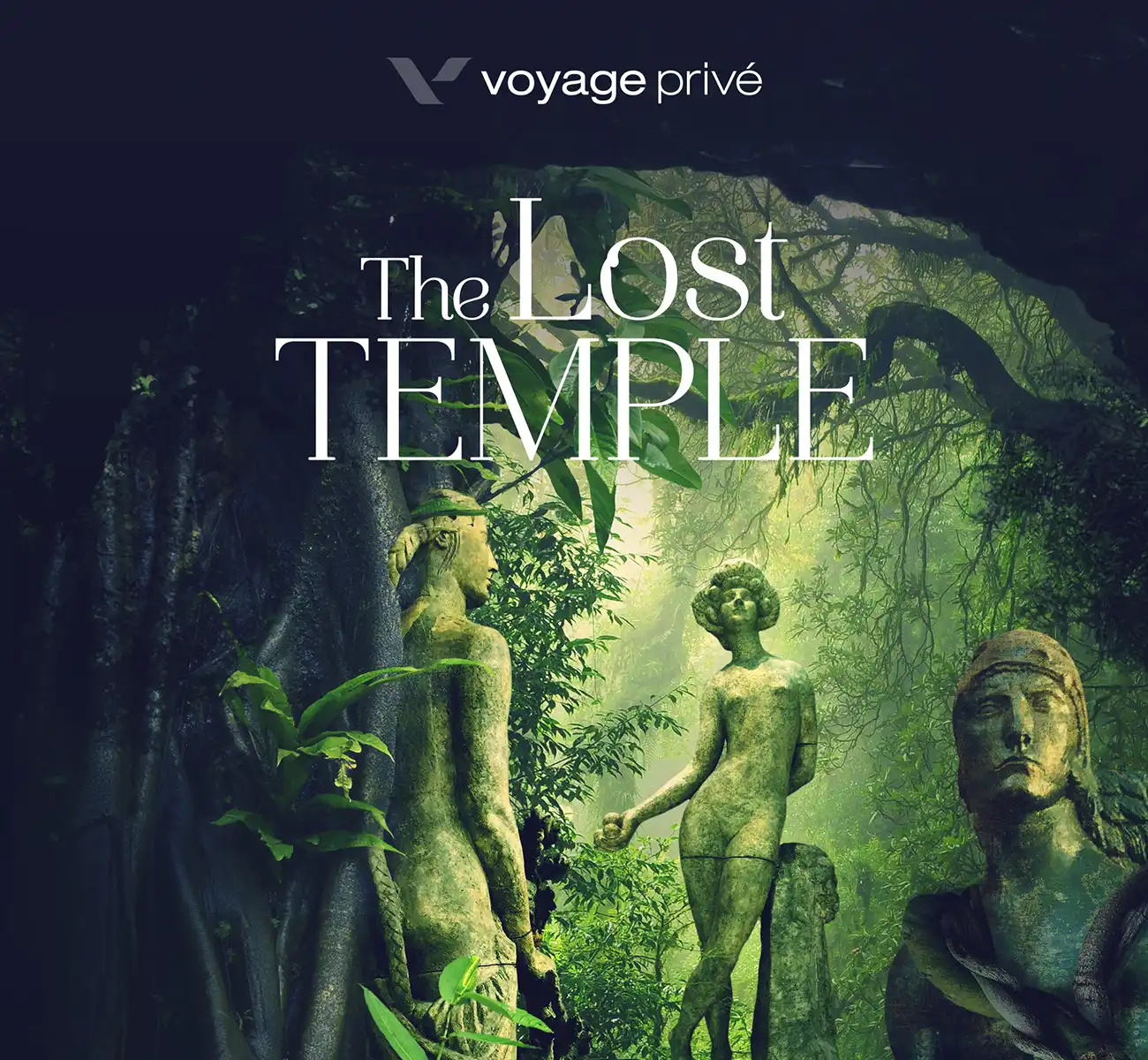 Image couverture projet création identité visuelle The Lost Temple page portfolio