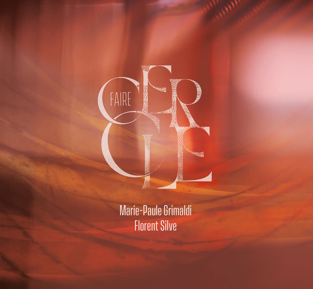 Pochette album piano voix CD Faire Cercle, duo Marie-Paule Grimaldi, Florent Silve - vignette portfolio