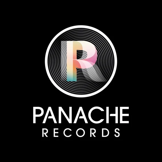 Création logo personnalisé label indépendant de musique Panache Records - 1